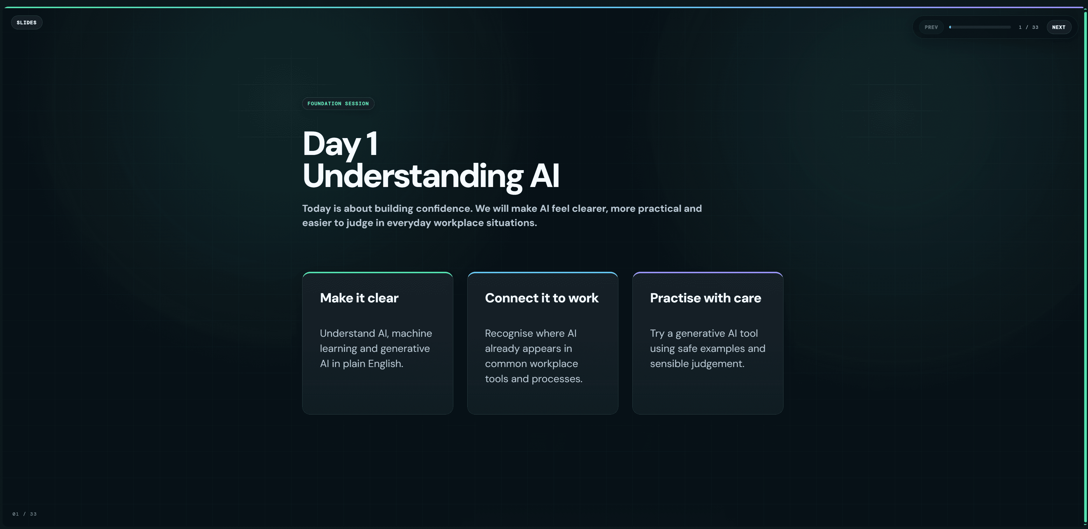Introduction to AI Course